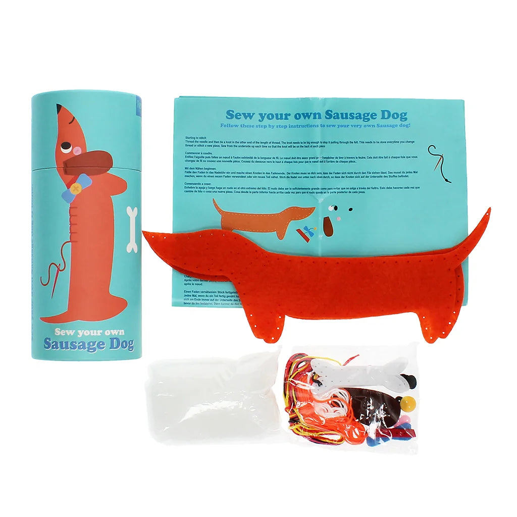 Rex London - Naaipakket 'Sew Your Own Sausage Dog'