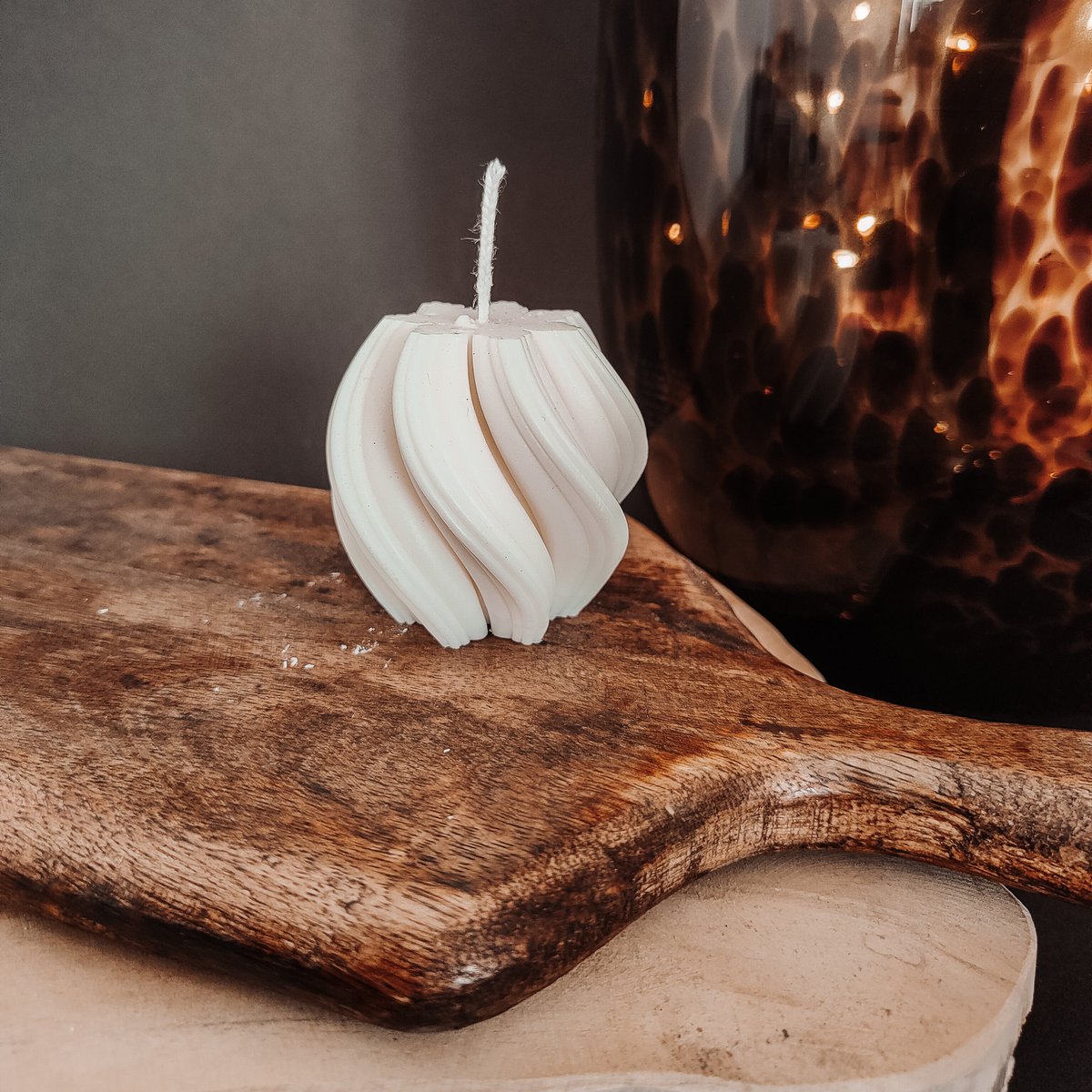 BRICKSTAR - Swirl kaars