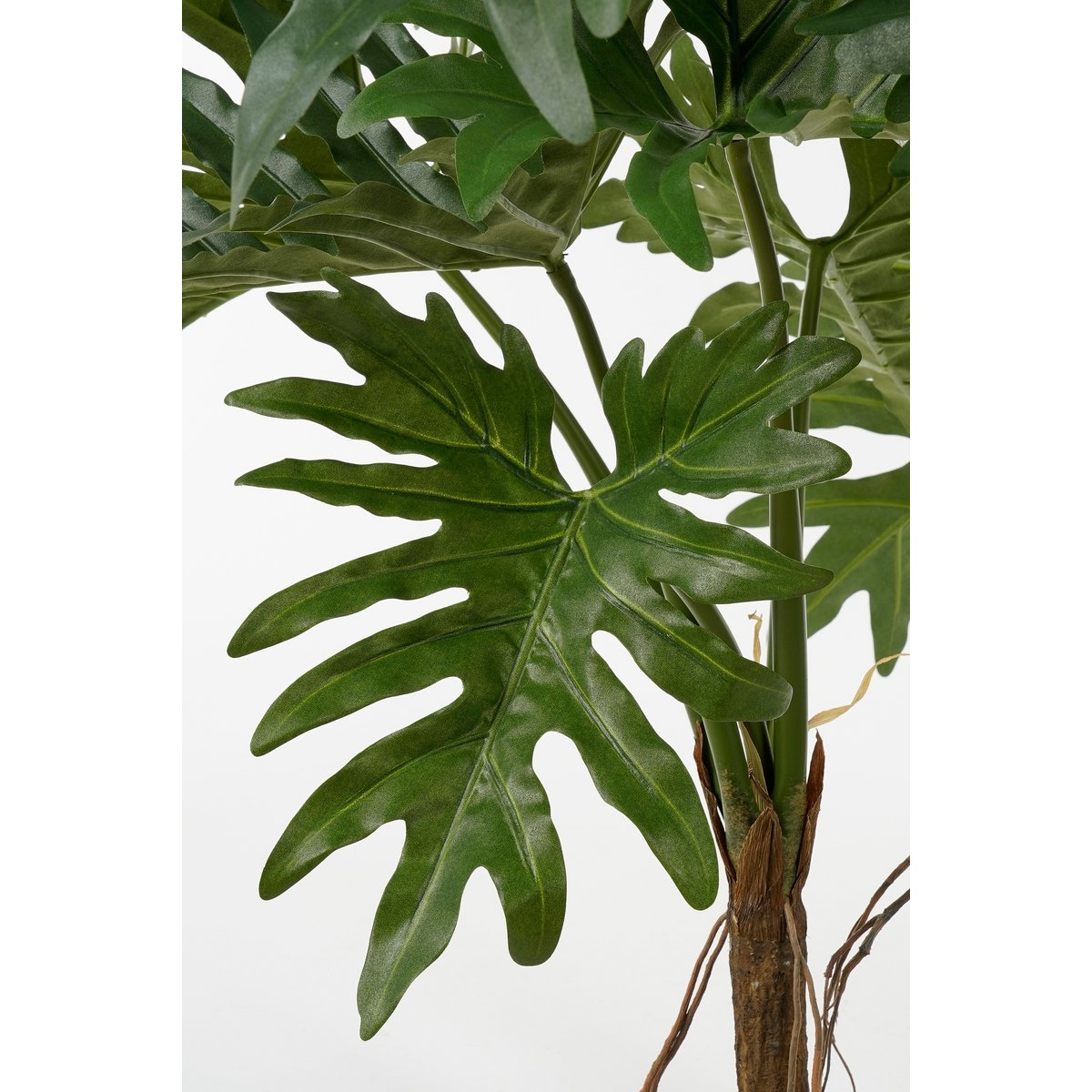 Mica Decorations - Philodendron Kunstplant - H140 x Ø110 cm - Groen