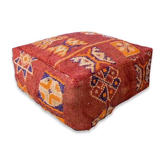 Poufs & Pillows - Marokkaans vloerkussen vintage - K1421