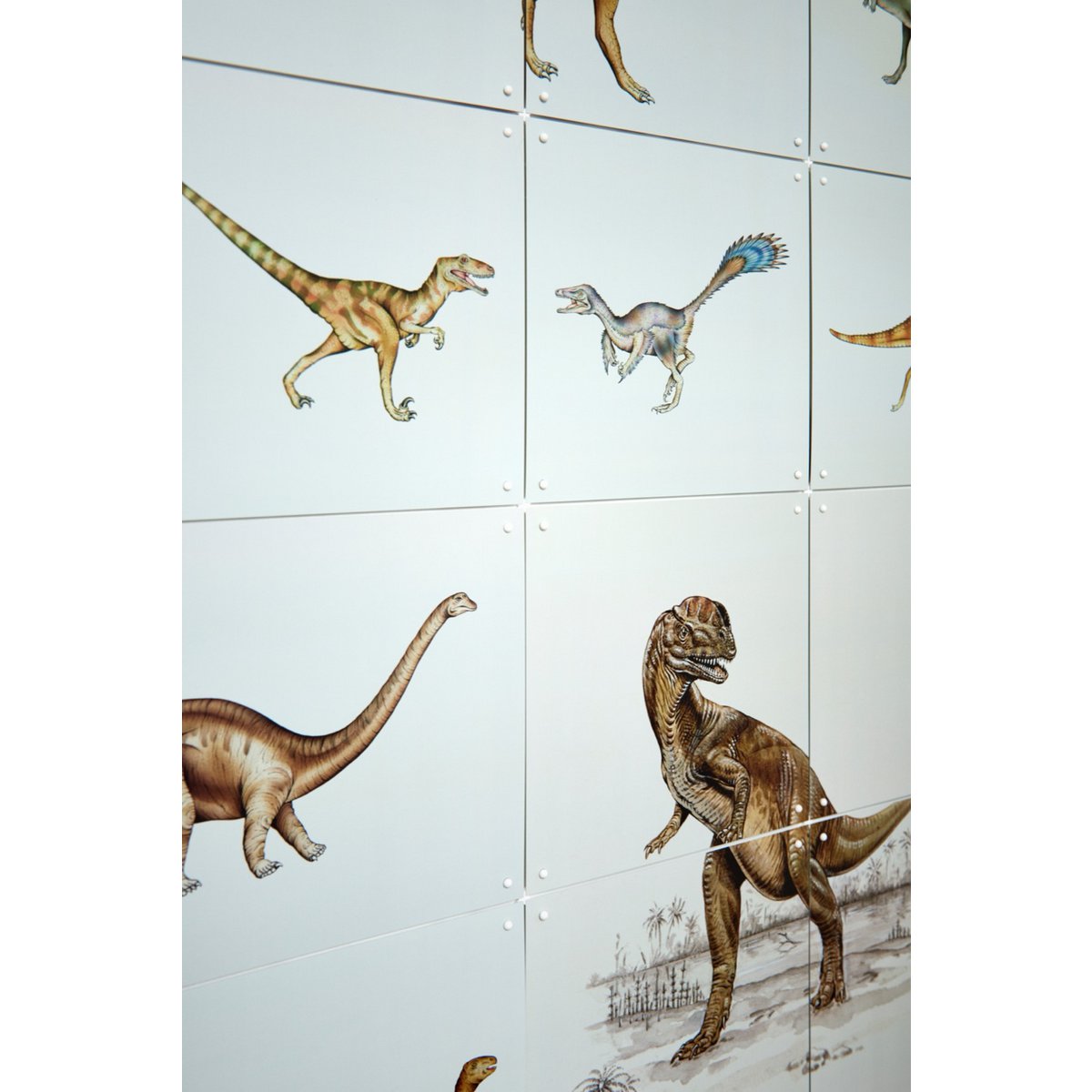 IXXI - Dino World Wall art - Poster - Wanddecoratie