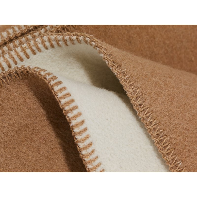 MoST Blankets - Wollen beddeken RENDEER - beige