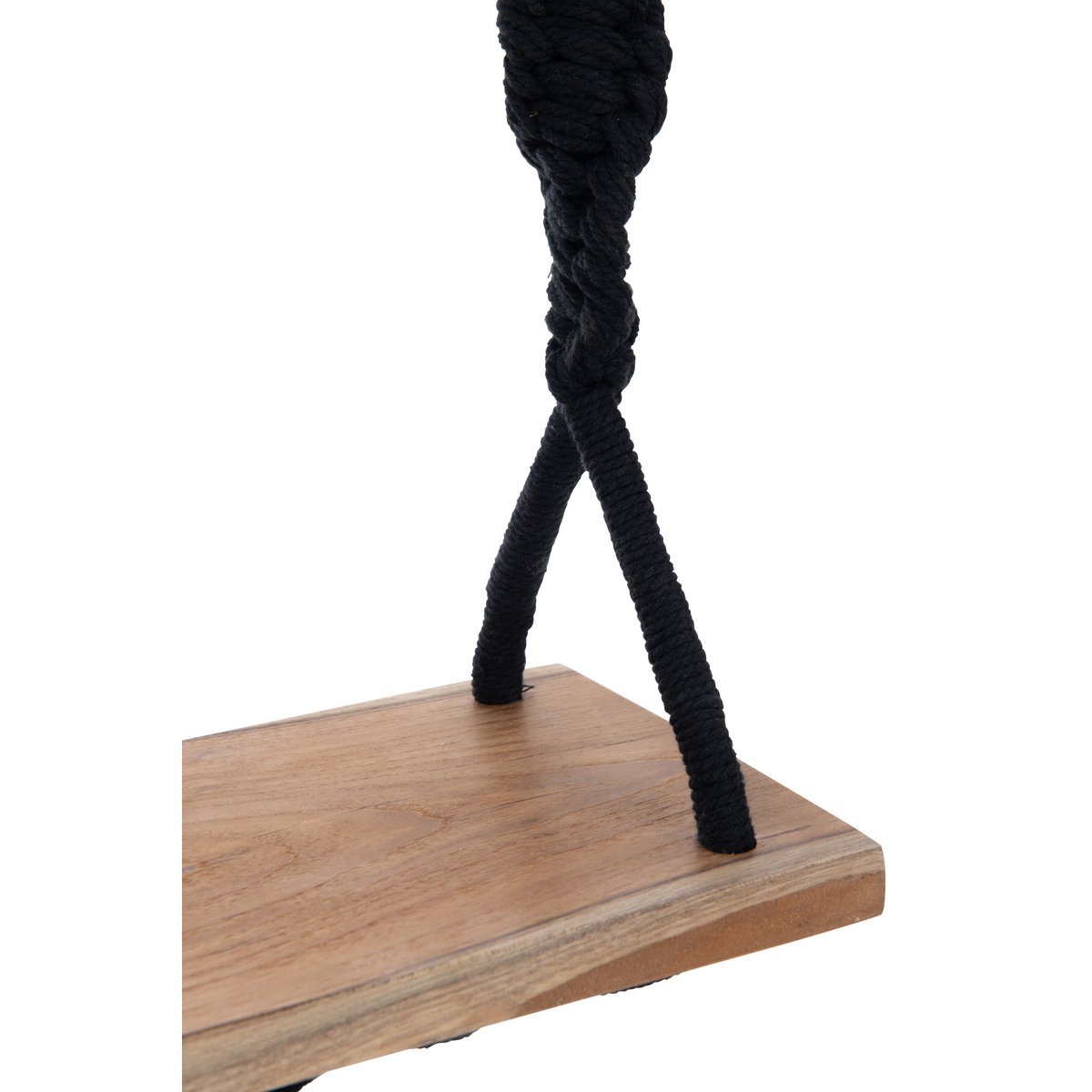 J-Line – Swing Baumwolle/Alabasia Holz Schwarz