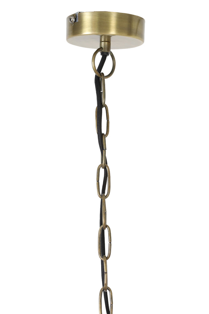 Light & Living - Hanglamp 'Alwina' (Maat M, Antique Bronze)