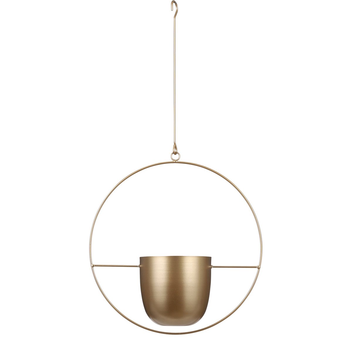 Mica Decorations - Dexter Bloempot Hangend - L34 x B14 x H65 cm - Goud