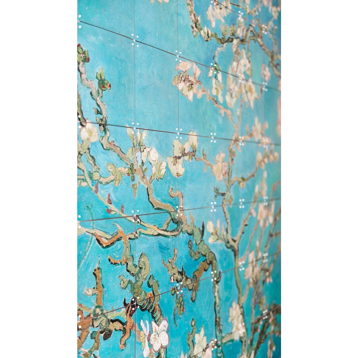 IXXI - Blossoms Wall art - Poster - Wanddecoratie - S - blue, green