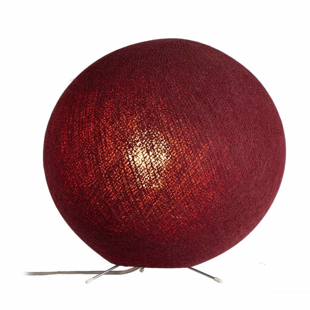 Cotton Ball Lights - Staande Lamp - Dark Red - 41 cm (XL)