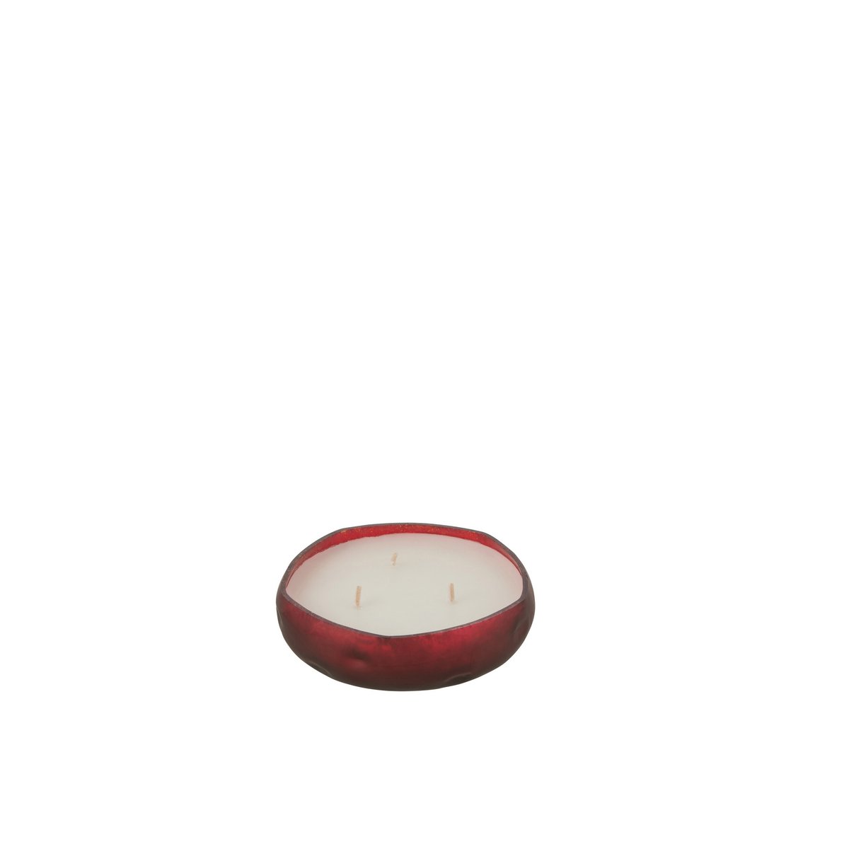 J-Line - Geurkaars Livia - Glas - Rood - S