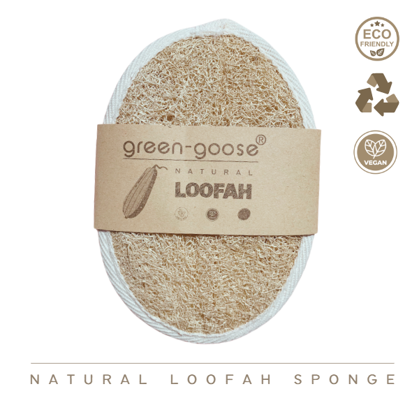 green-goose Loofah Spons | 4 pcs