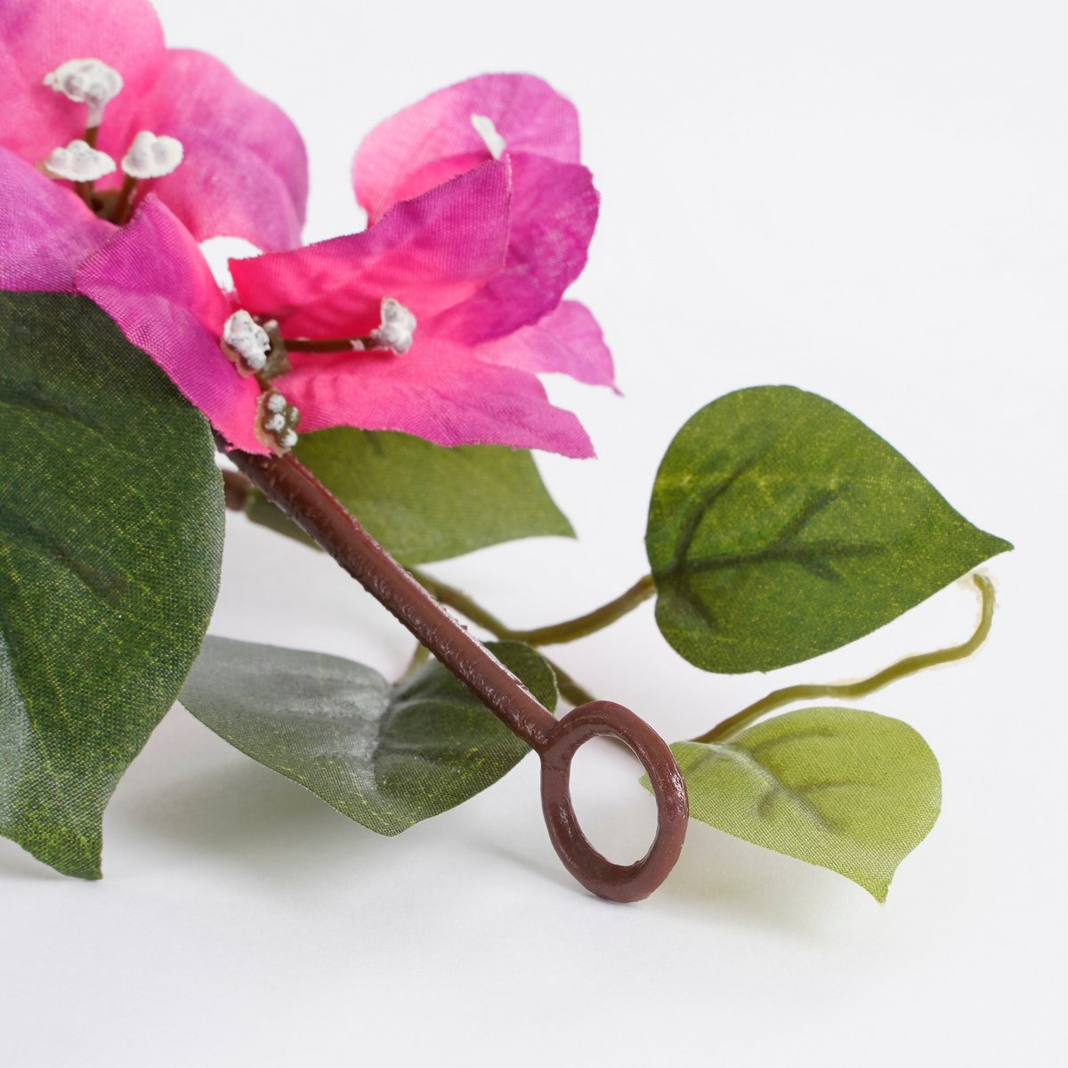 Mica Decorations - Bougainvillea Kunstslinger - L180 cm - Donkerroze