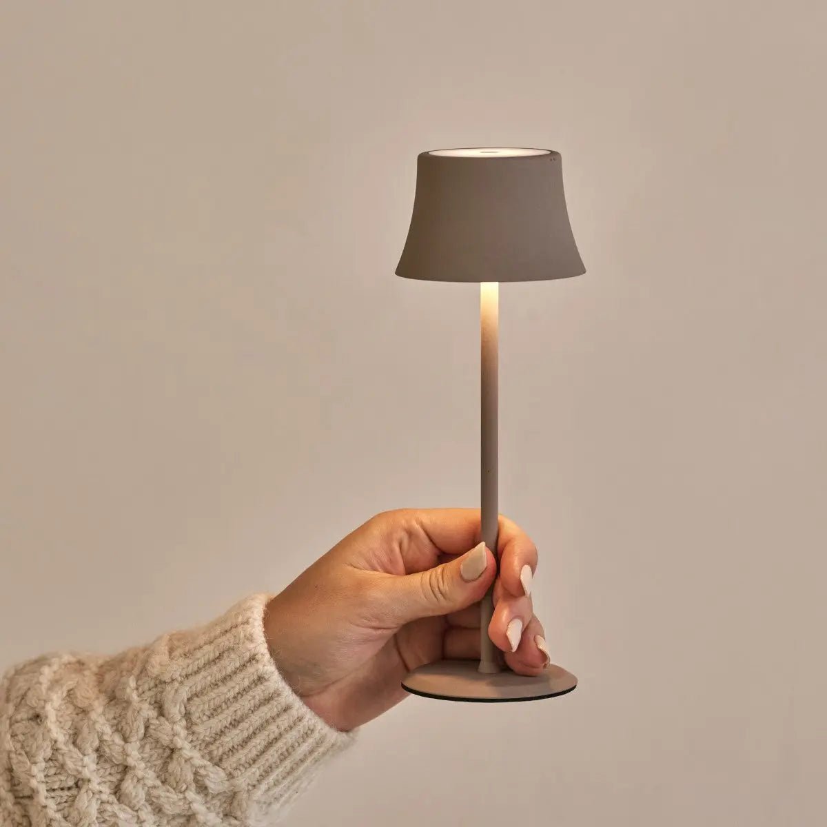 Tavellio-Amsterdam - Willy Mini Koala Bruin Oplaadbare Tafellamp| Dimbaar en draagbaar | Batterijduur van 60 uur