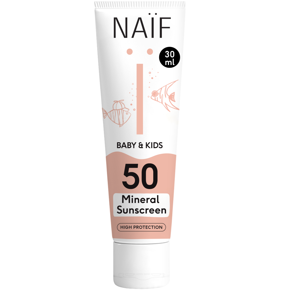 Naïf - Minerale Zonnebrandcrème voor Baby & Kids Factor 50 30ML