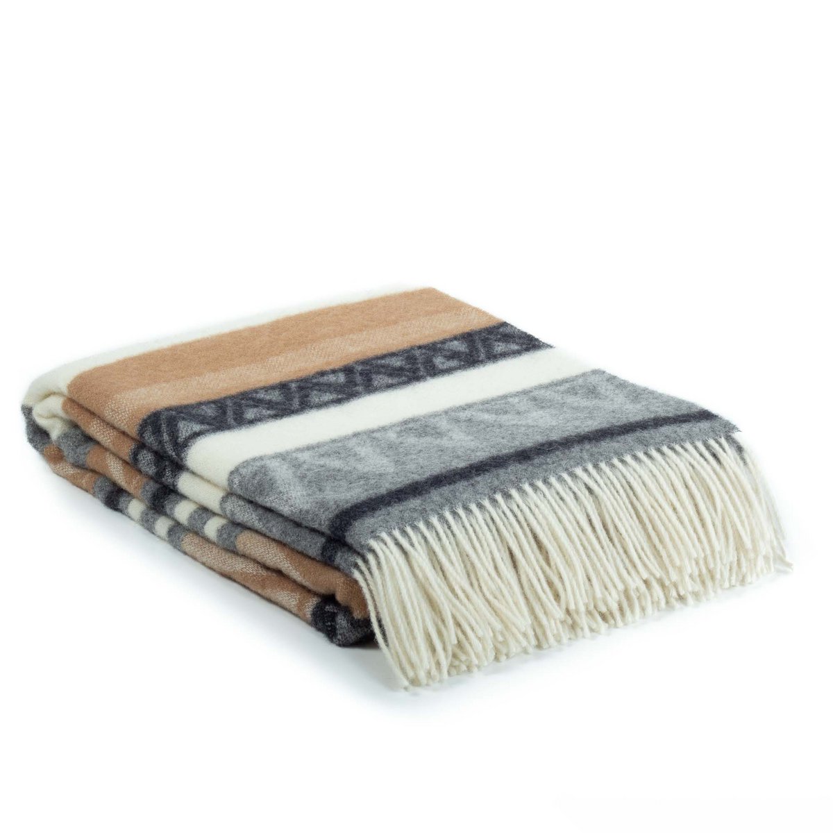 MoST Blankets - Wollen deken TRIANGEL bruin