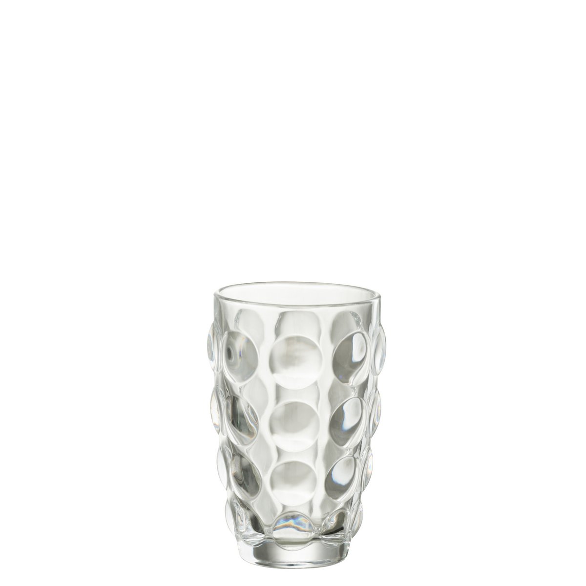 J-Line - Bubbel Longdrink Glas - Drinkglas - Transparant