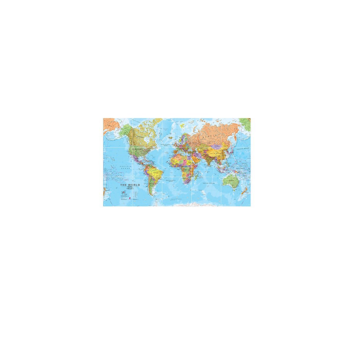 IXXI - The World Wanddecoratie - Poster - Wanddecoratie - S - 100x60 - white