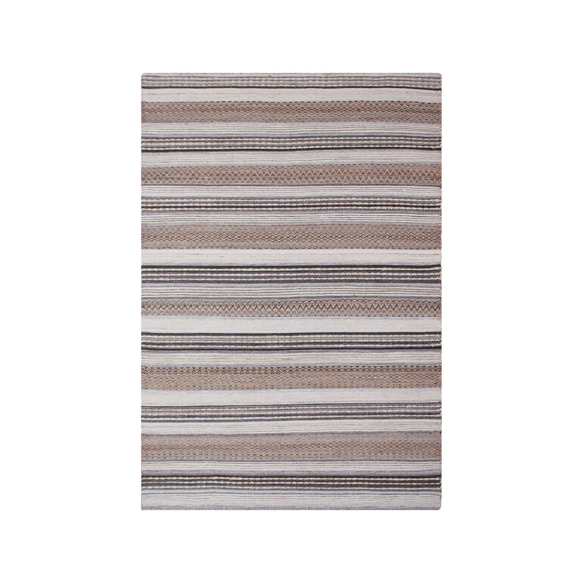 House Nordic - Morena Rug - Vloerkleed, handgeweven, natuur/grijs, 160x230 cm