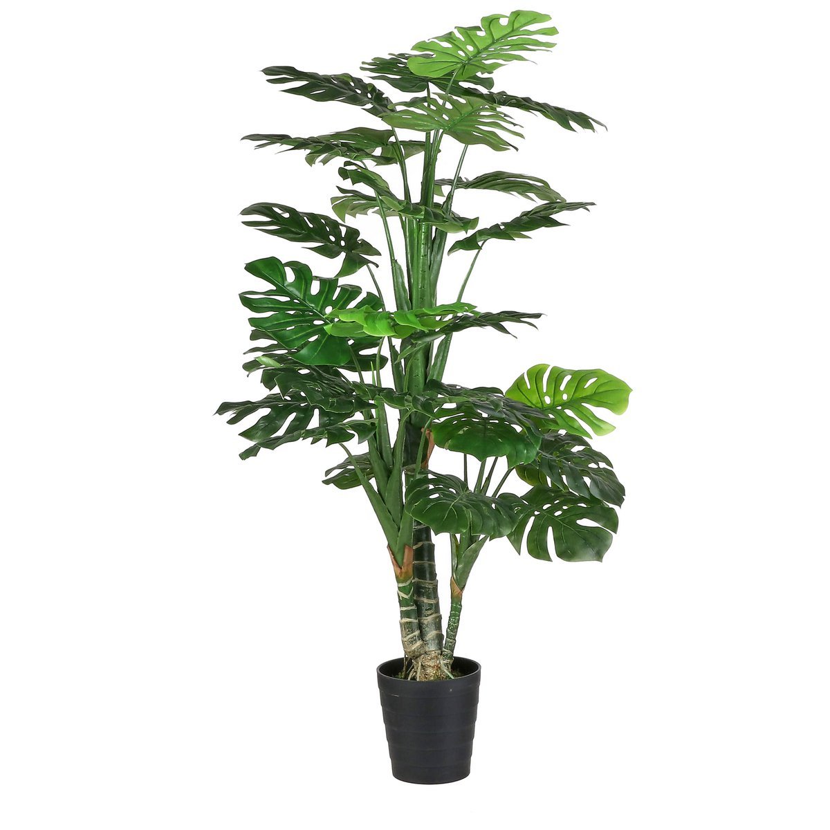 Mica Decorations - Monstera Kunstplant - H160 x Ø80 cm - Groen