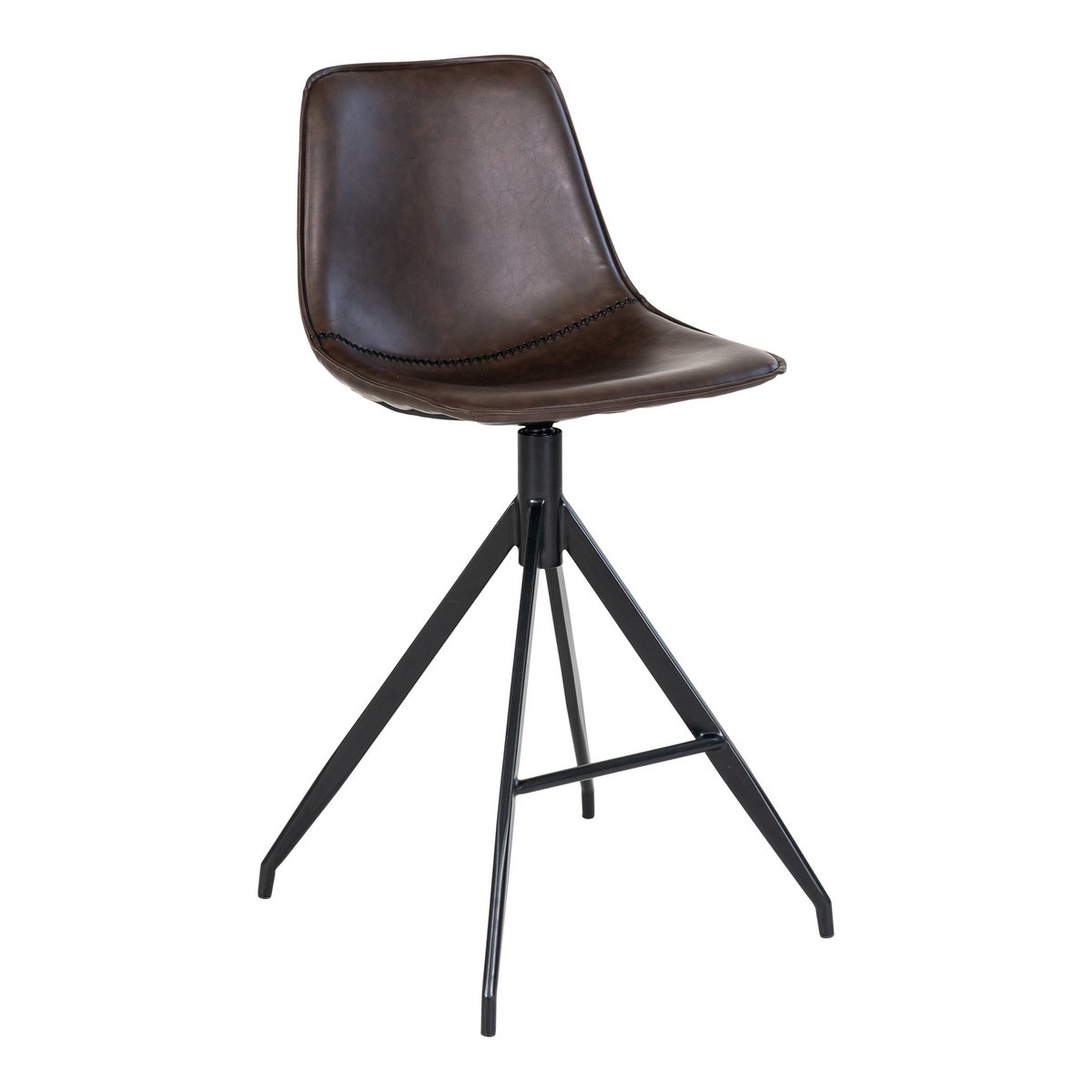 House Nordic - Monaco Counter Chair - Bruin - set van 2