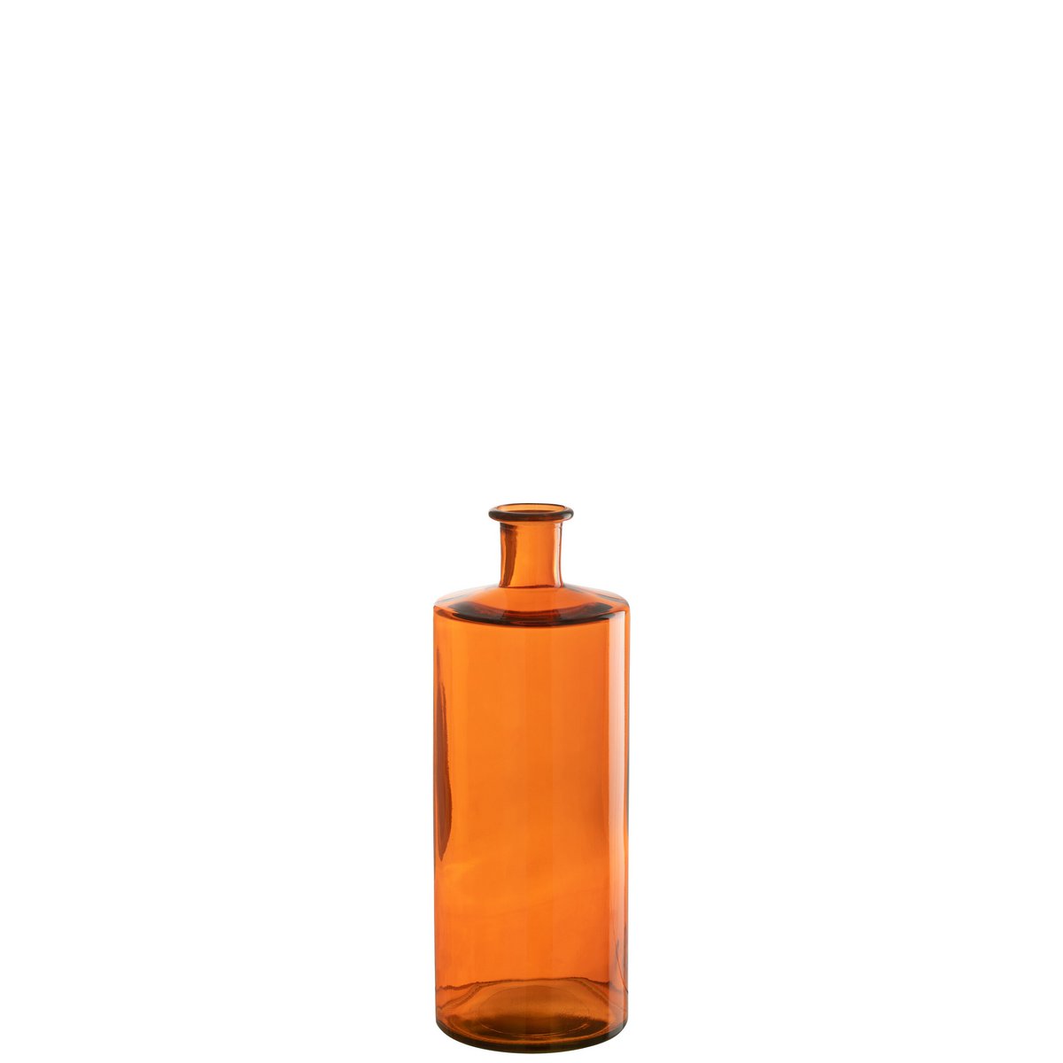 J-Line - Vaas Wijd - Glas - Orange - Small