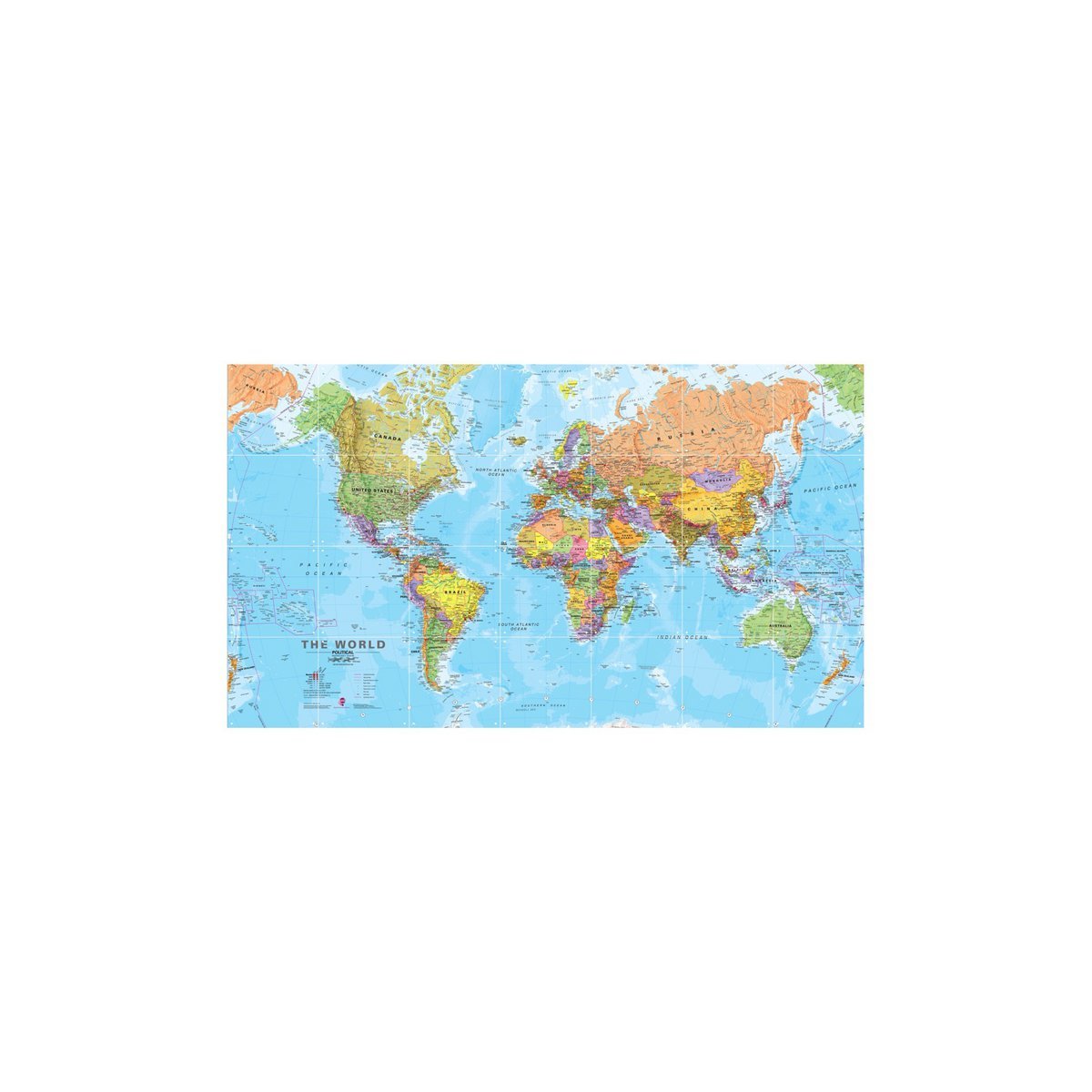 IXXI - The World Wanddecoratie - Poster - Wanddecoratie - XL - 200x120 - white