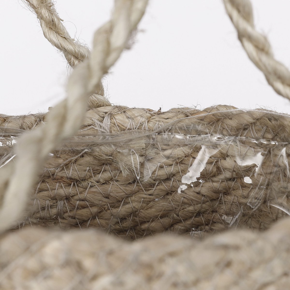 Mica Decorations - Atlantic Plantenmand - Set van 2 - H16 x Ø16 cm - Crème