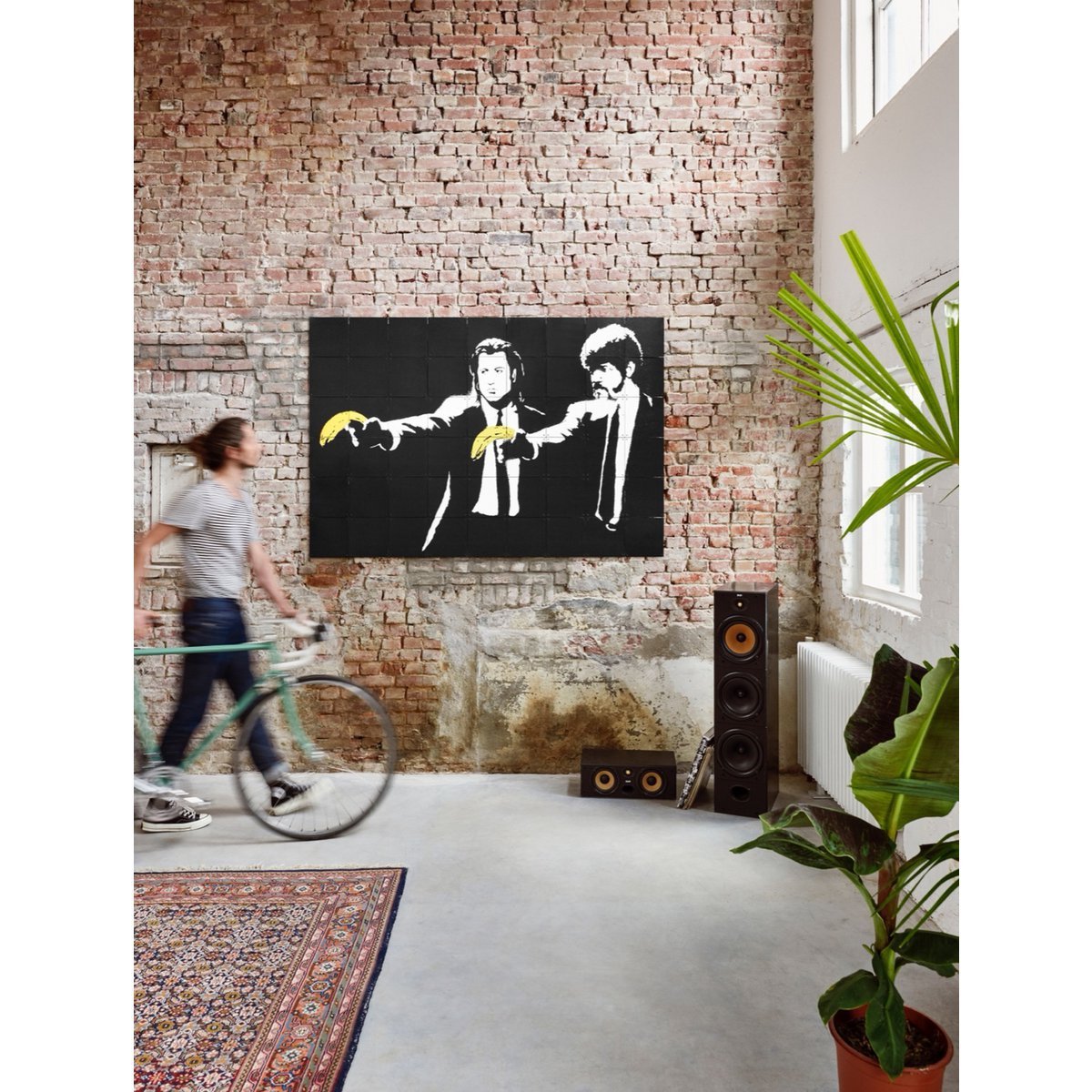 IXXI - Pulp Fiction Wall art - Poster - Wanddecoratie - S - 120x80 - green