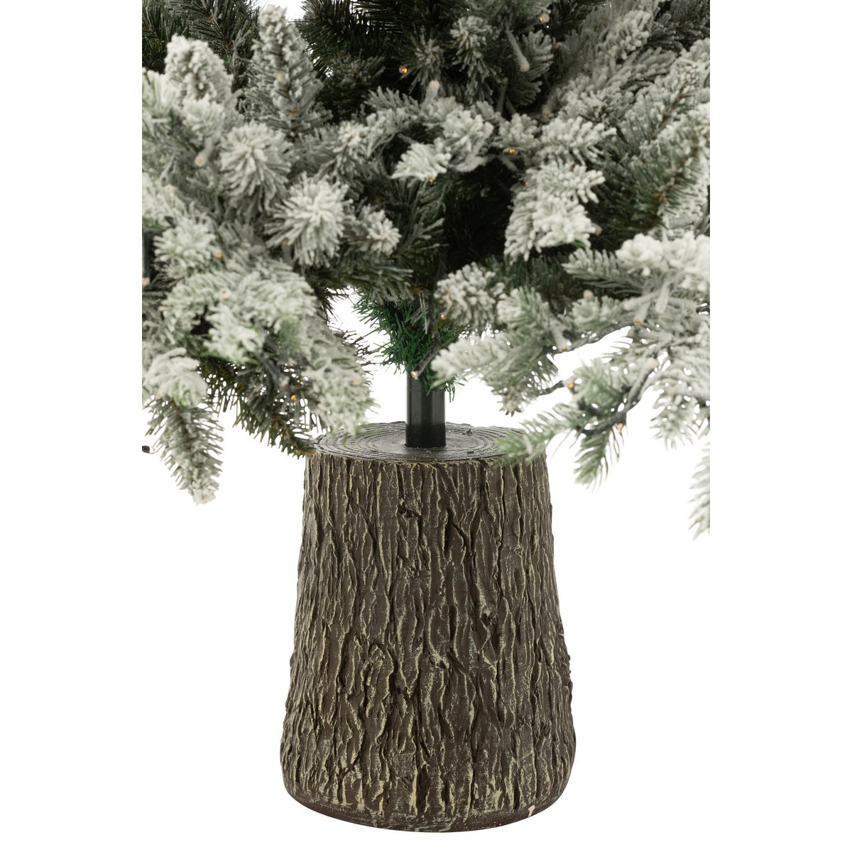 J-Line - Kerstboom+Sneeuw 3000LED Lichtjes Plastic Wit