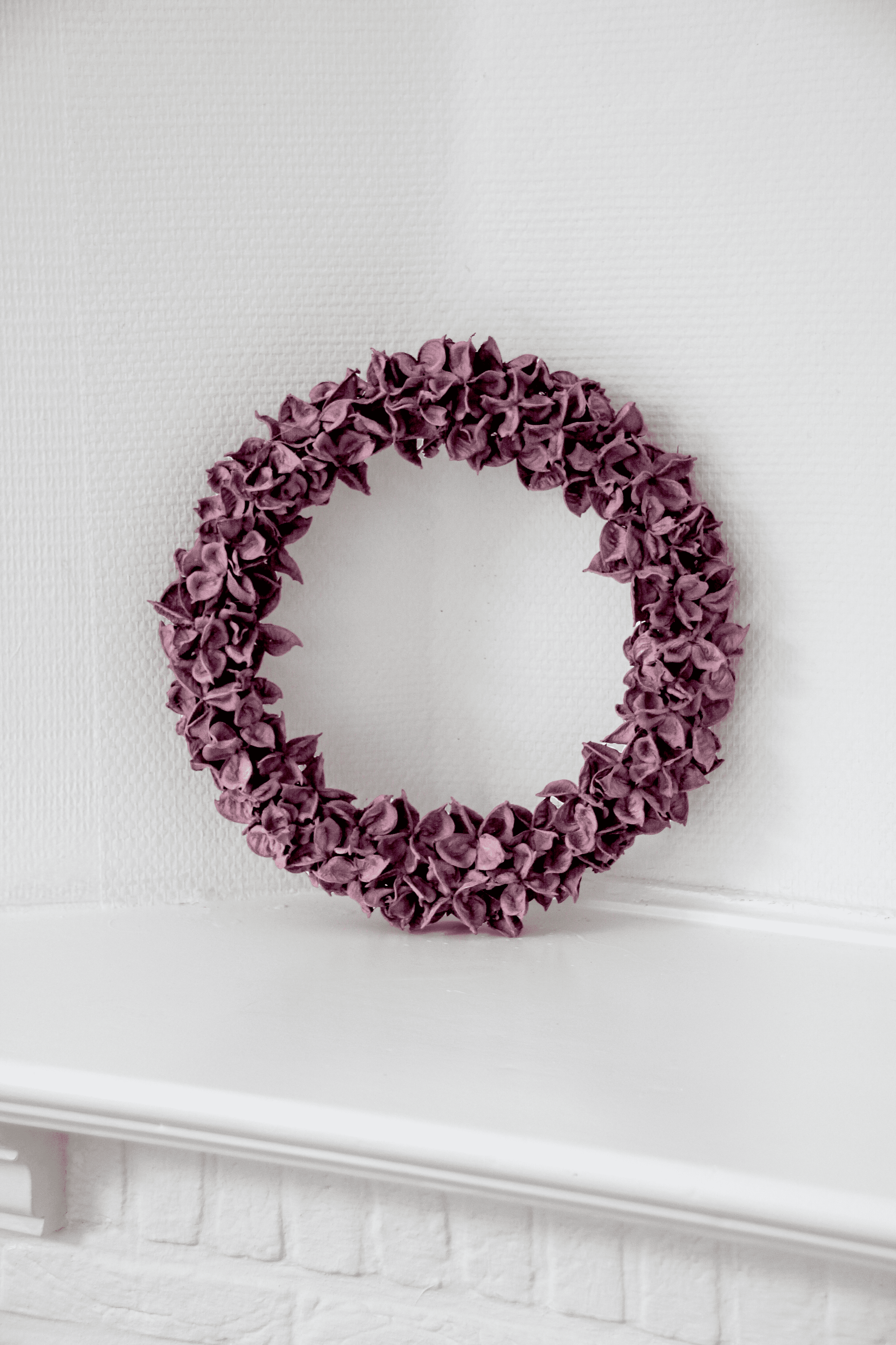 Maison d'Abri - Krans 'Cotton Pod' (Ø30cm, Mauve)