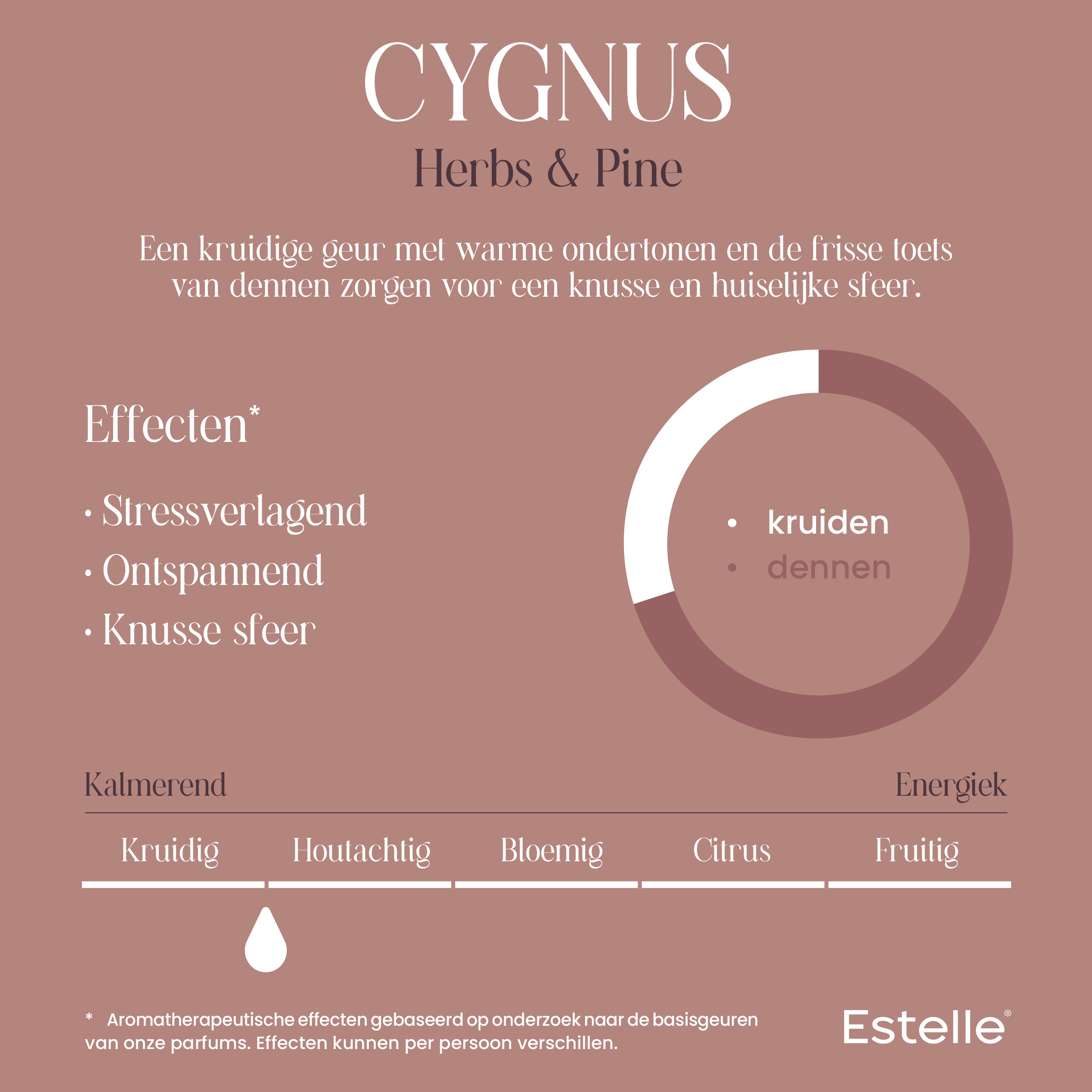 Estelle - Navulling geurstokjes 'Cygnus' (250ml)