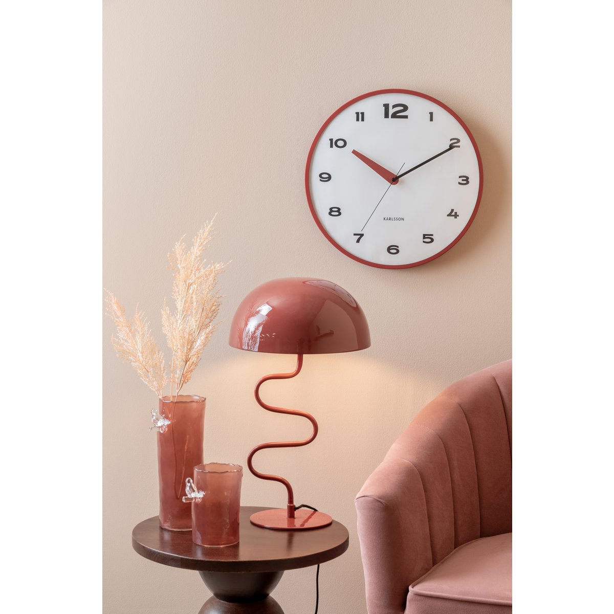 Karlsson - Wandklok Brisk Dome