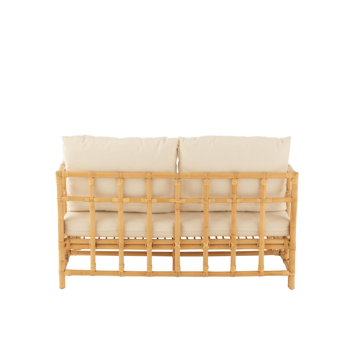 J-Line - Sofa 'Elise' (2-Personen, Weiß)