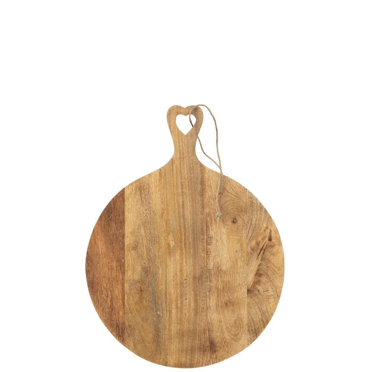 J-Line - Snijplank Rond Hart - Hout - Large