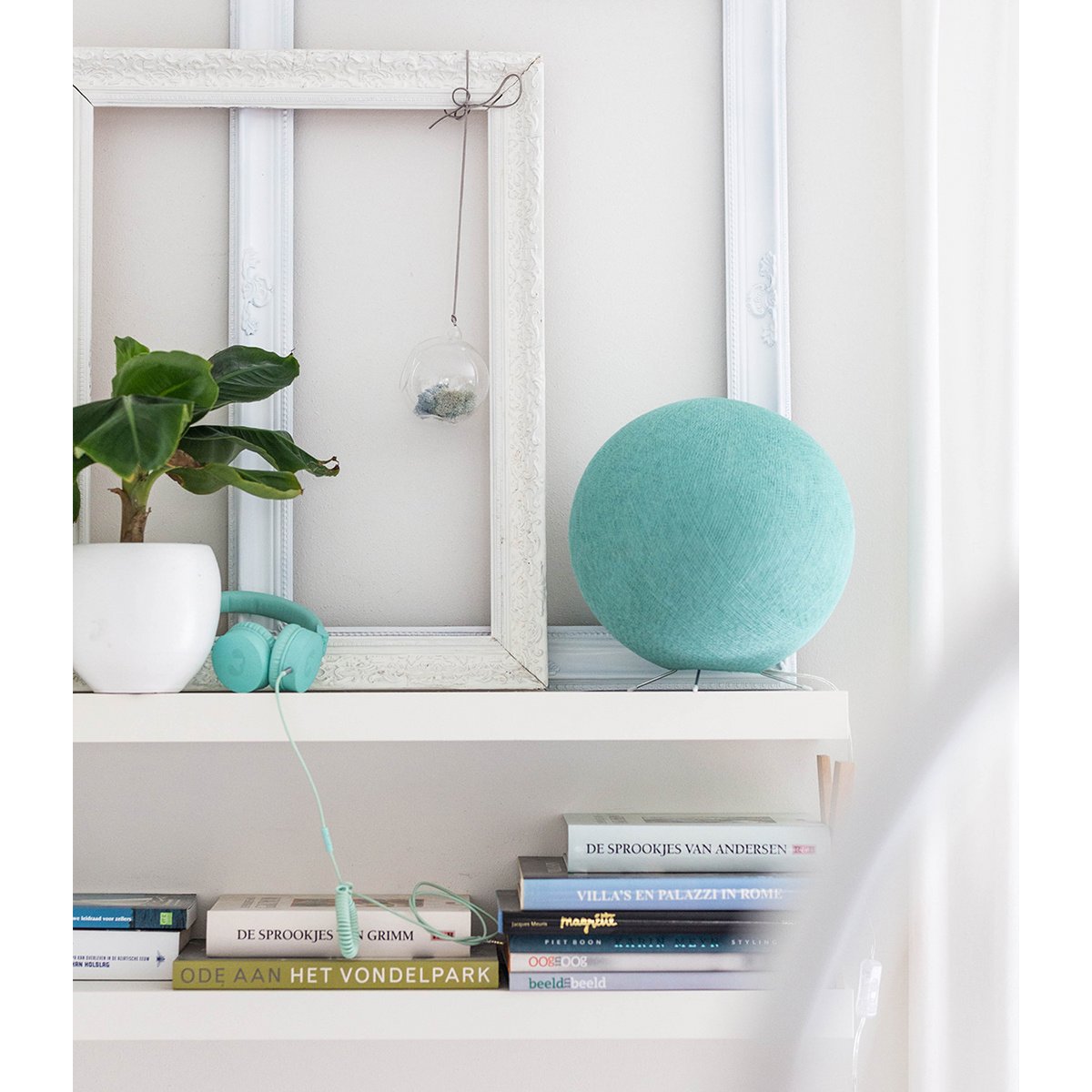 Cotton Ball Lights - Staande Lamp - Sea Green - 31 cm (M)