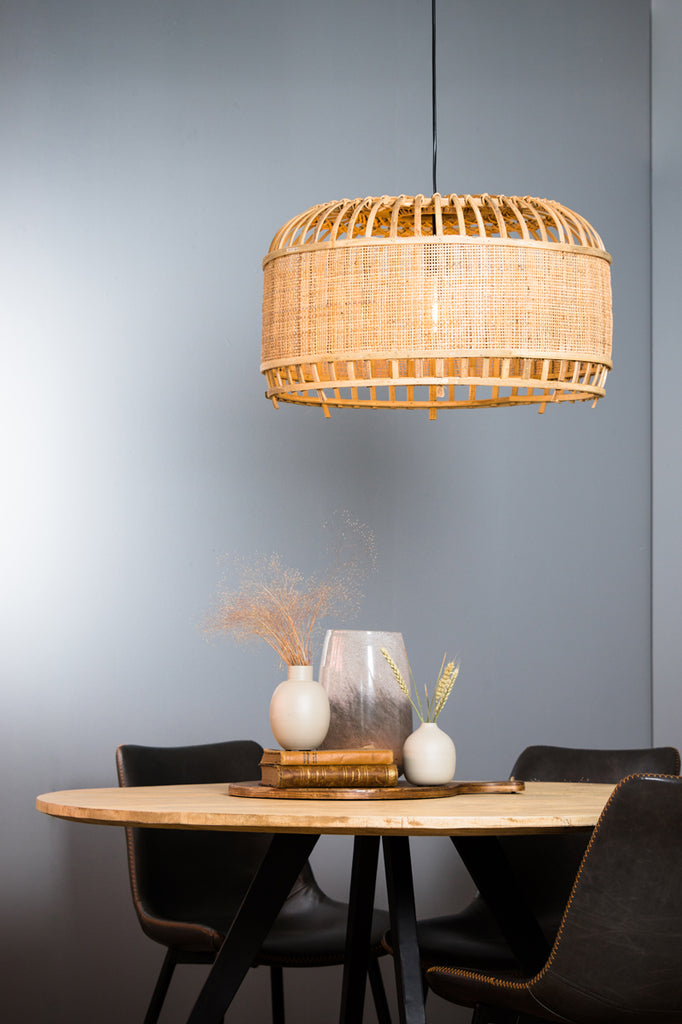 Light & Living - Hanglamp 'Dalika' (Maat L, Bamboo)