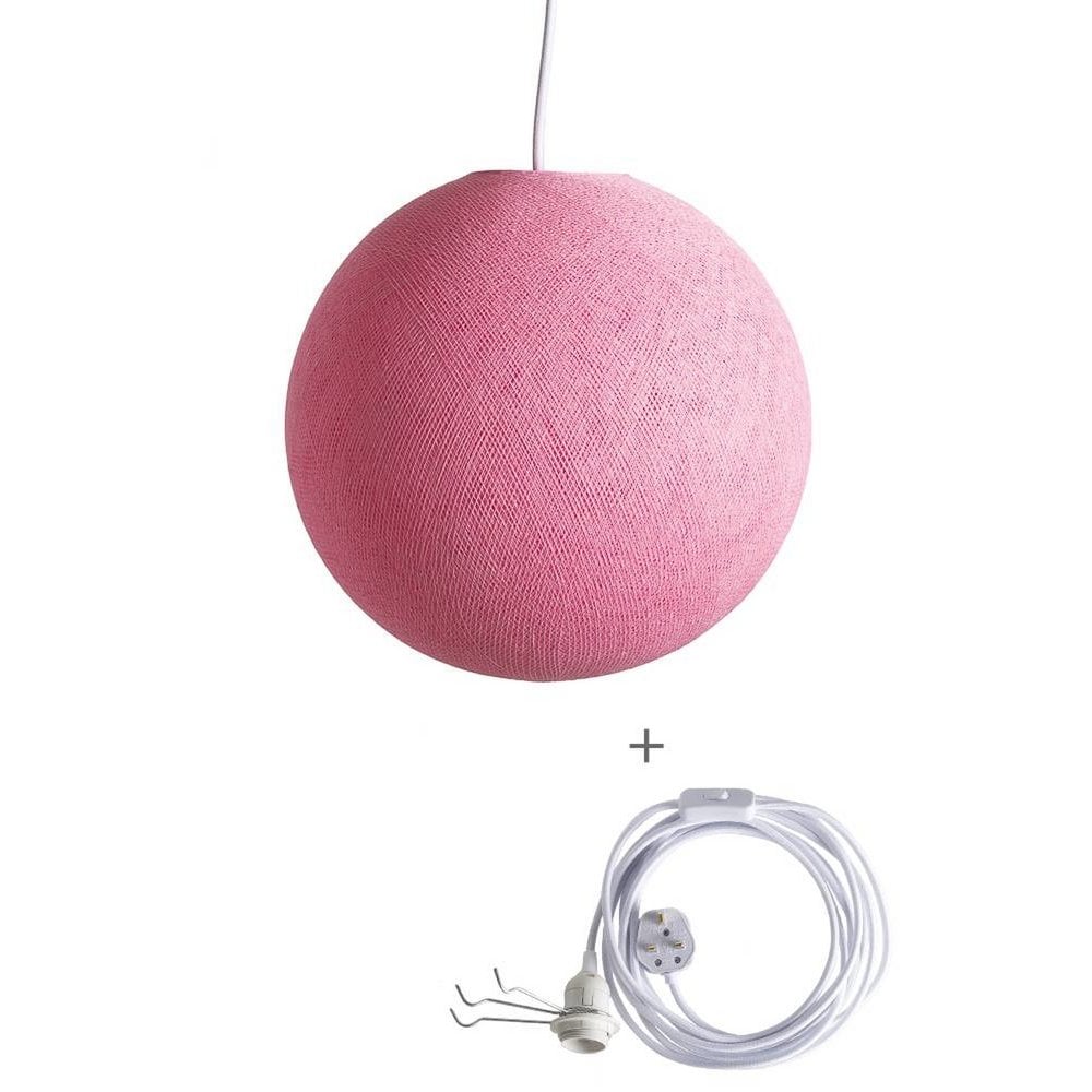 Cotton Ball Lights - Wandering Lamp - Soft Pink - 41 cm (XL)