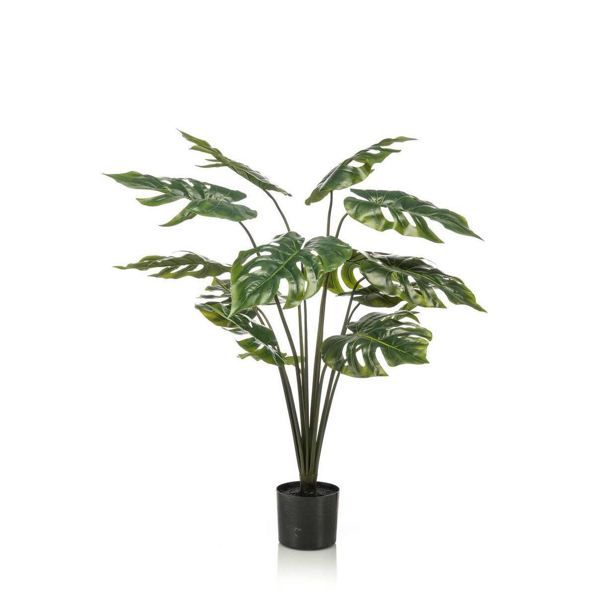 Green BoutiQ - Monstera Deliciosa - kunstplant - 95 cm