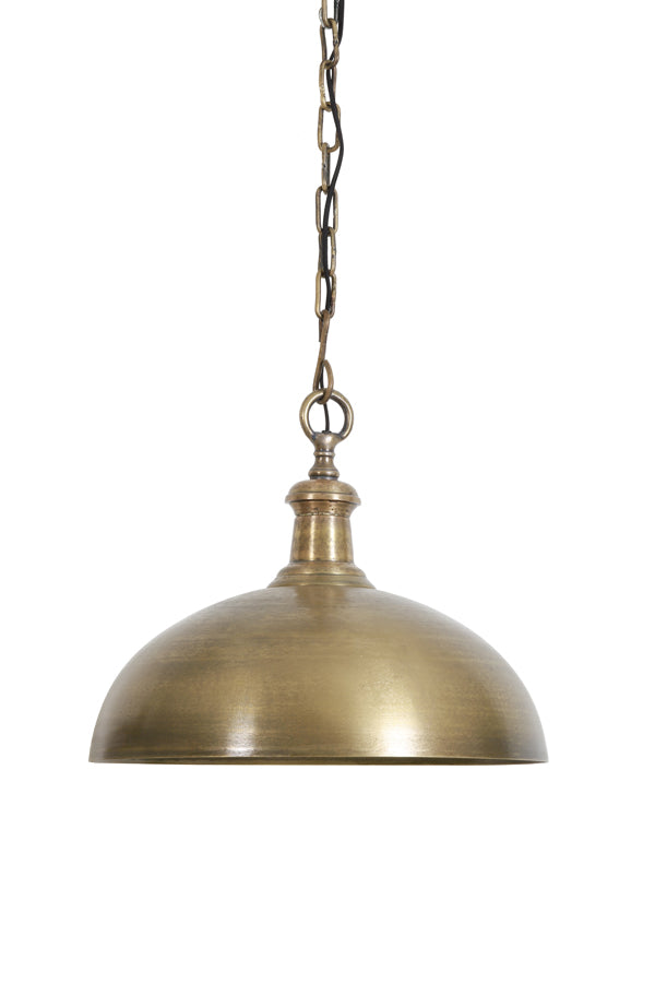 Light & Living - Hanglamp 'Demi' (Raw Old Bronze)