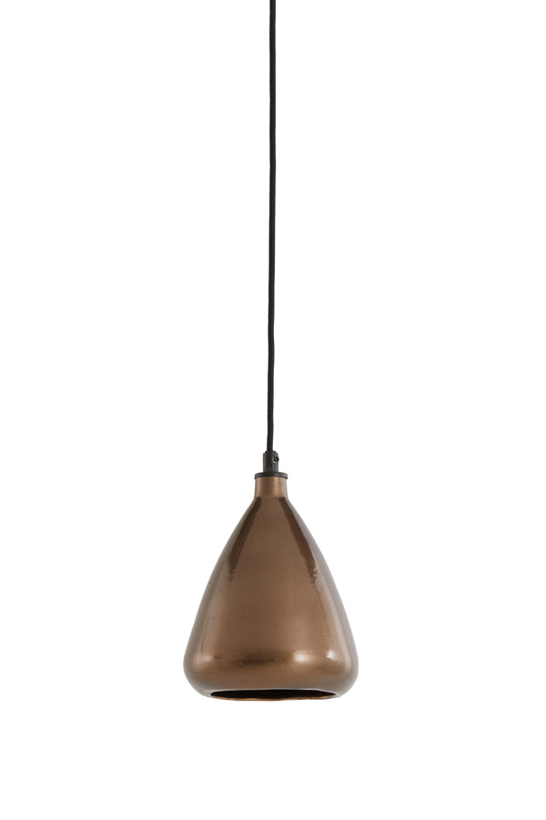 Light & Living - Hanglamp 'Desi' (Maat S, Shiny Bronze)