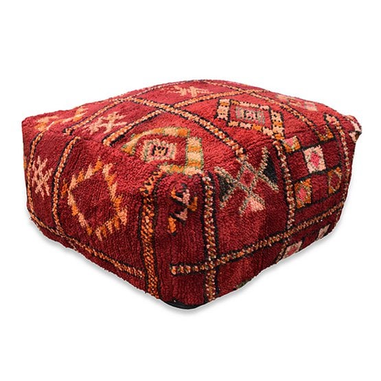 Poufs & Pillows - Marokkaans vloerkussen vintage - K1238