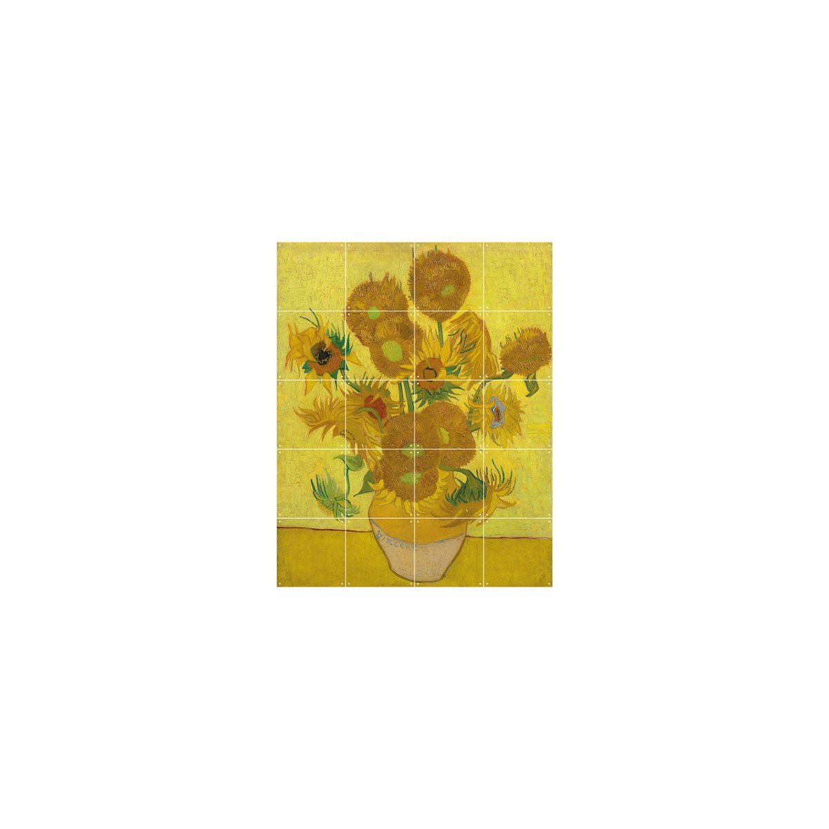 IXXI - Zonnebloemen Wall art - Poster - Wanddecoratie - S