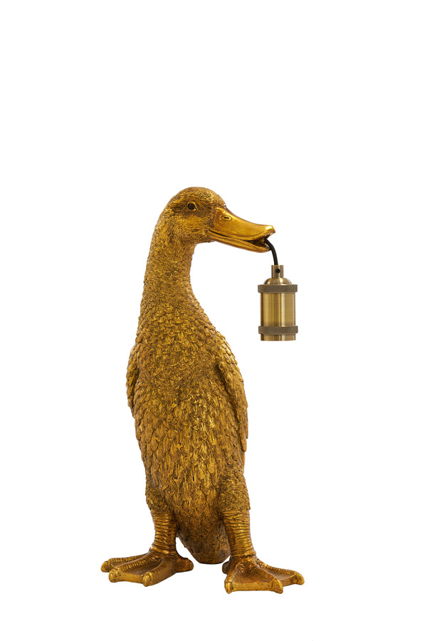 Light & Living - Tafellamp 'Duck' (Maat M, Antique Bronze)