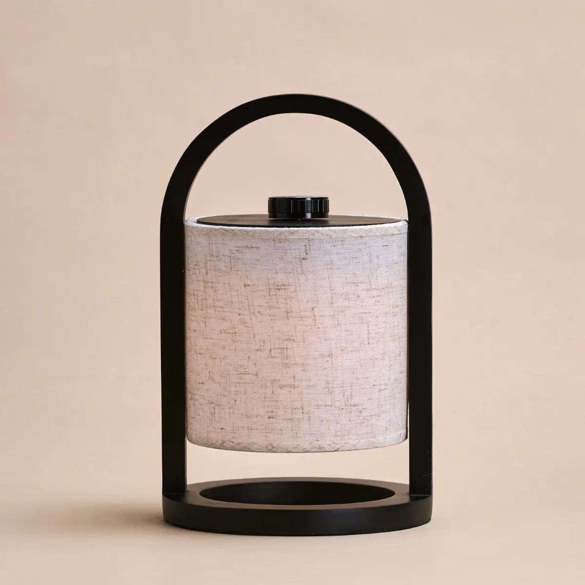 Tavellio-Amsterdam - River Black draadloze houten lamp – Oplaadbaar en dimbaar