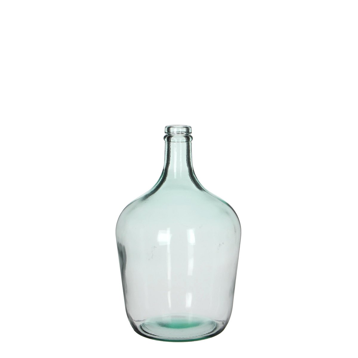 Mica Decorations - Diego Fles Vaas - H30 x Ø18 cm - Gerecycled Glas - Transparant