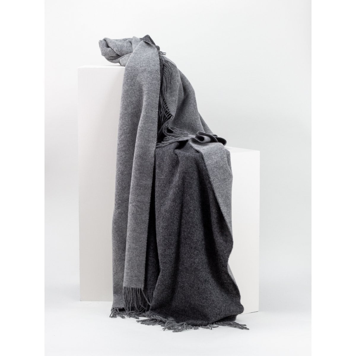 MoST Blankets - Omkeerbare wollen deken Onyx