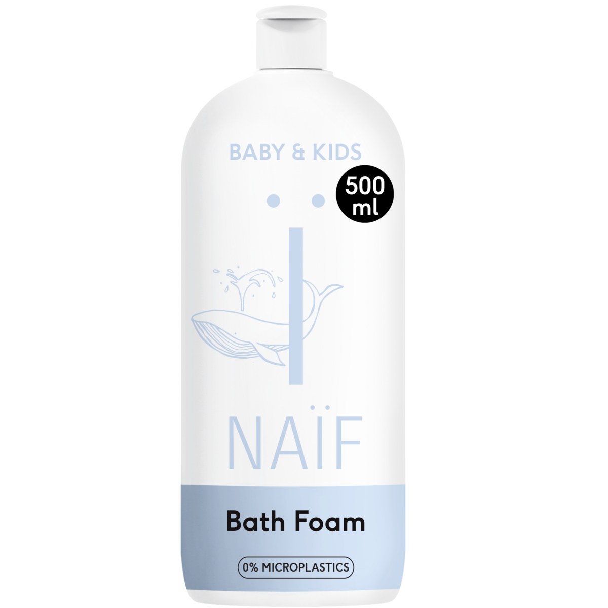 Naïf - Verzorgende Badschuim voor Baby & Kids 500ml