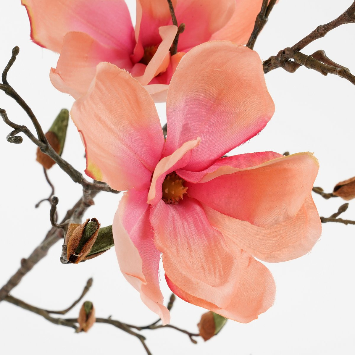 Mica Decorations - Magnolia Kunstbloem - H88 cm - Roze