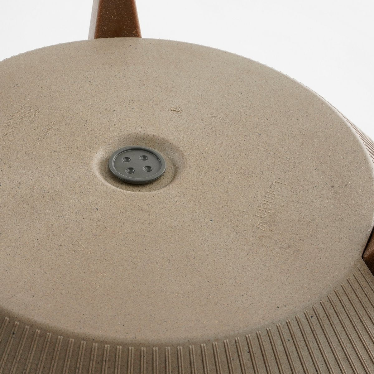 Mica Decorations - Doppio Bloempot op Poten - H22 x Ø47 cm - Polypropyleen - FSC Mix - Taupe