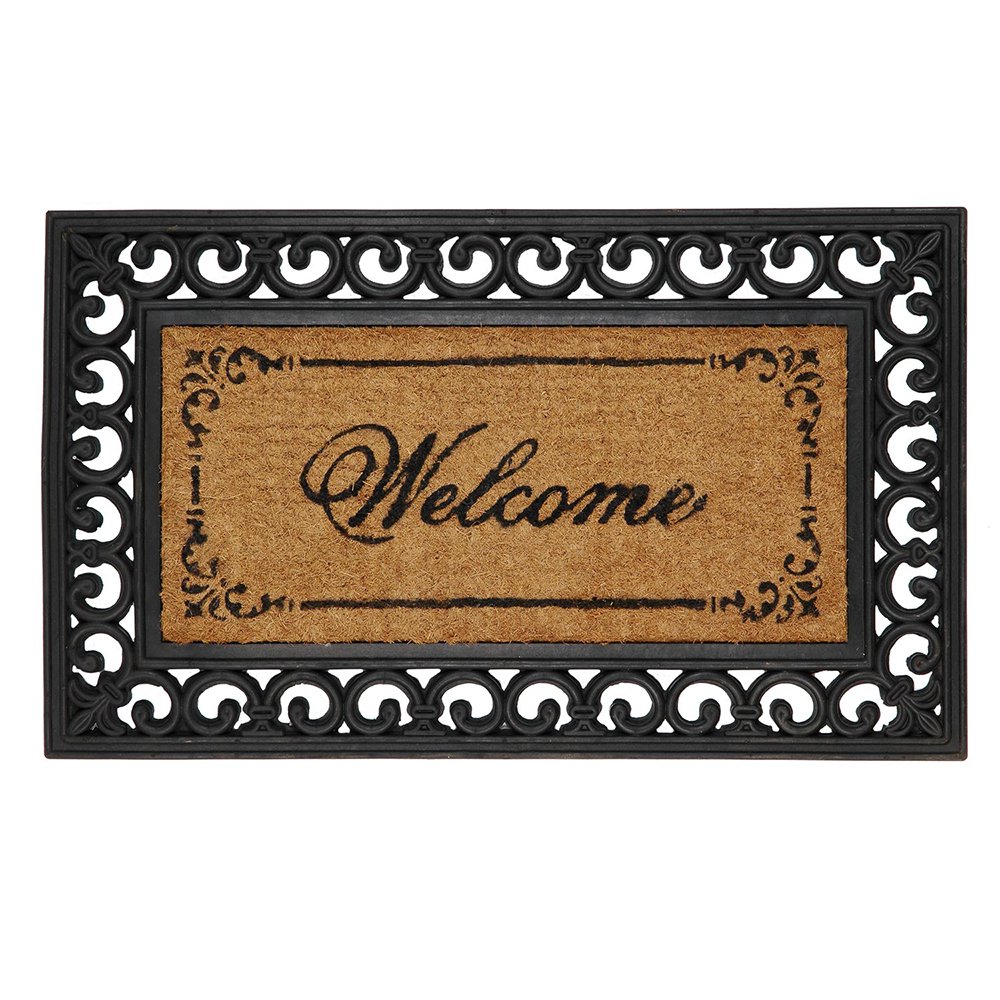 Clayre & Eef - Deurmat 'Welcome' (Binnen, 75x45cm)