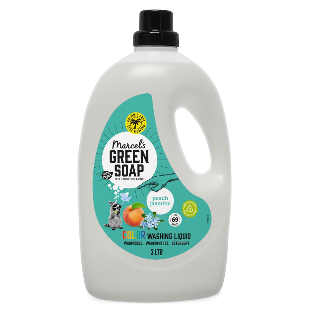 Marcel's Green Soap - Wasmiddel  Kleur Peach & Jasmine 3L