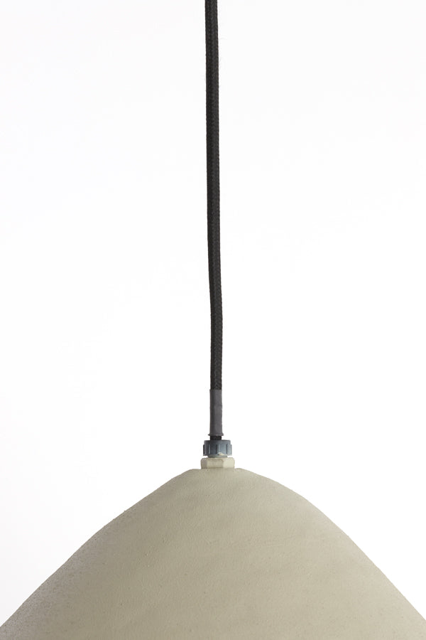 Light & Living - Hanglamp 'Elimo' (Maat S, Matt Light Grey)